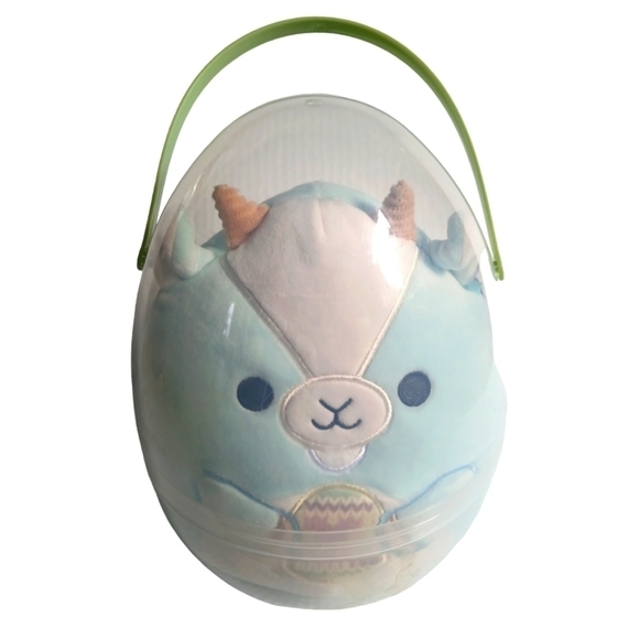 Squishmallows Official Spring 2022 Plush Domingo Goat In Container - Picture 3 of 6